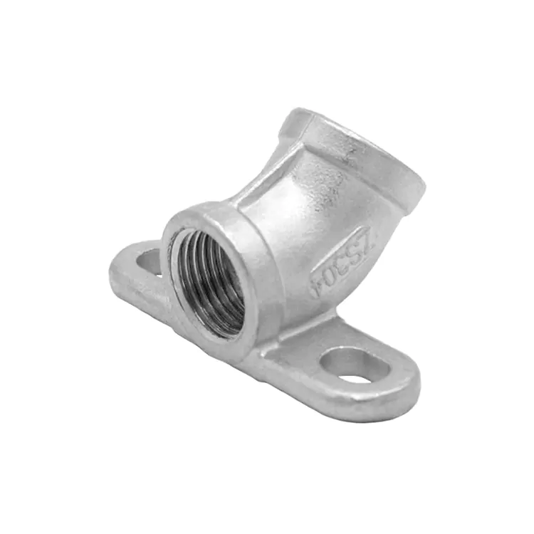 45-Degree Elbow na may Mounting Bracket
