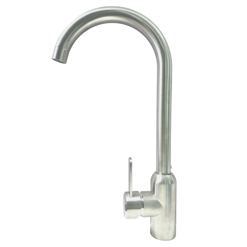 Brushed Stainless Steel 360°Rotating Sink Faucet Brushed Stainless Steel 360°Rotating Sink Faucet