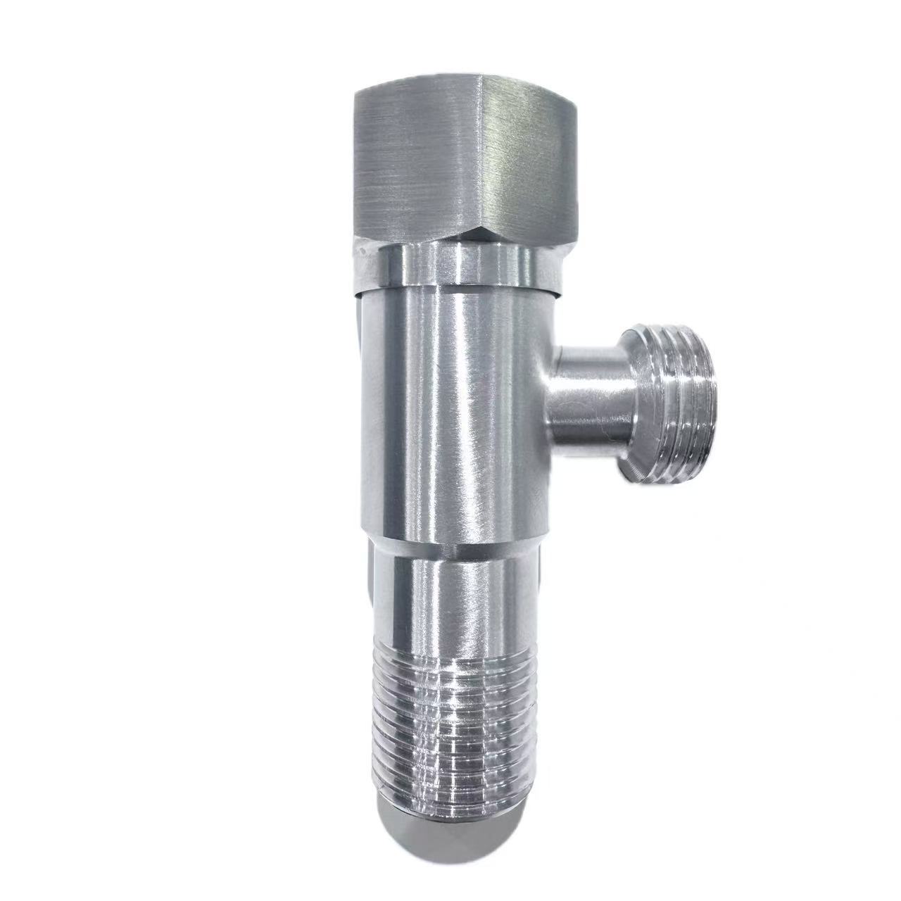 Brushed Stainless Steel Banyo Anggulo Valve