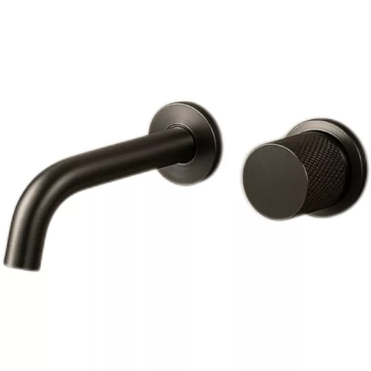 Nakatago sa Wall-Mounted Hot At Cold Water Basin Faucet