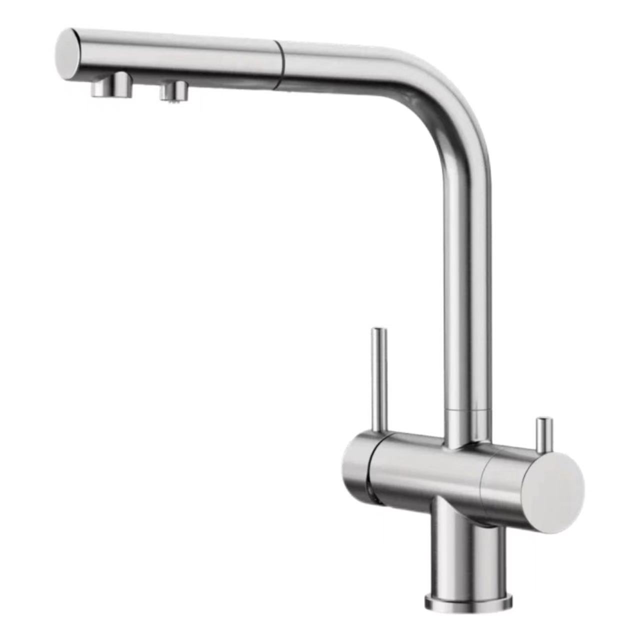 Dual-Control, Dual-Handle Pull-Out Kitchen Water Purifier Faucet Dual-Control, Dual-Handle Pull-Out Kitchen Water Purifier Faucet