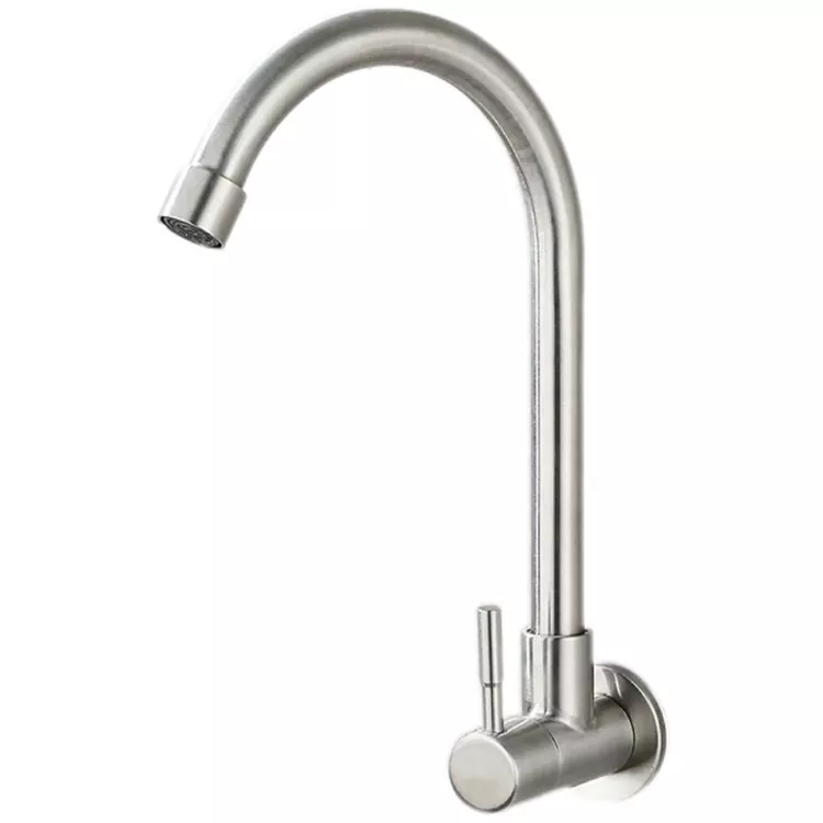 Kusina Wall-Mounted Single Cooling Maliit na Bend Pipe Kusina Wall-Mounted Single Cooling Maliit na Bend Pipe