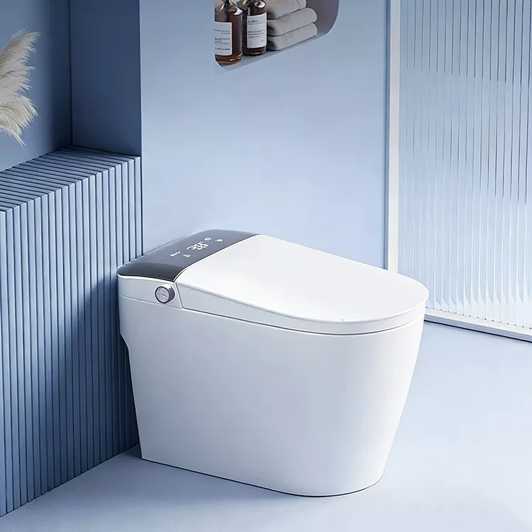 Malaking Screen Digital Display Knob Smart Toilet