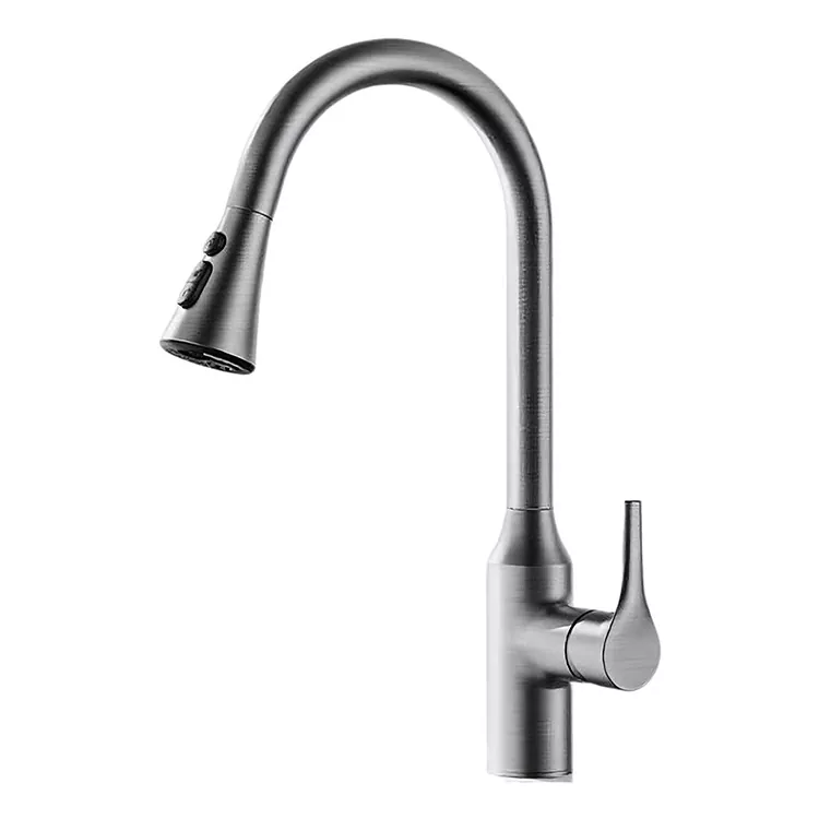 Pull-Out Rotating Hot At Cold Kitchen Faucet Pull-Out Rotating Hot At Cold Kitchen Faucet