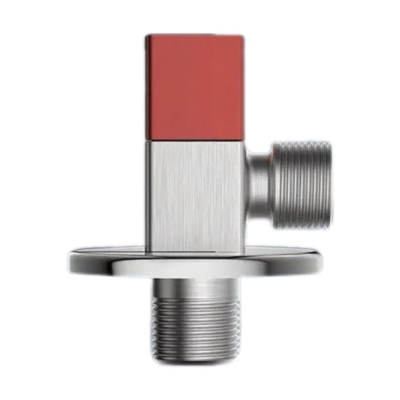 Pula At Asul na Label na Square Handle Water Heater Toilet Inlet Angle Valve