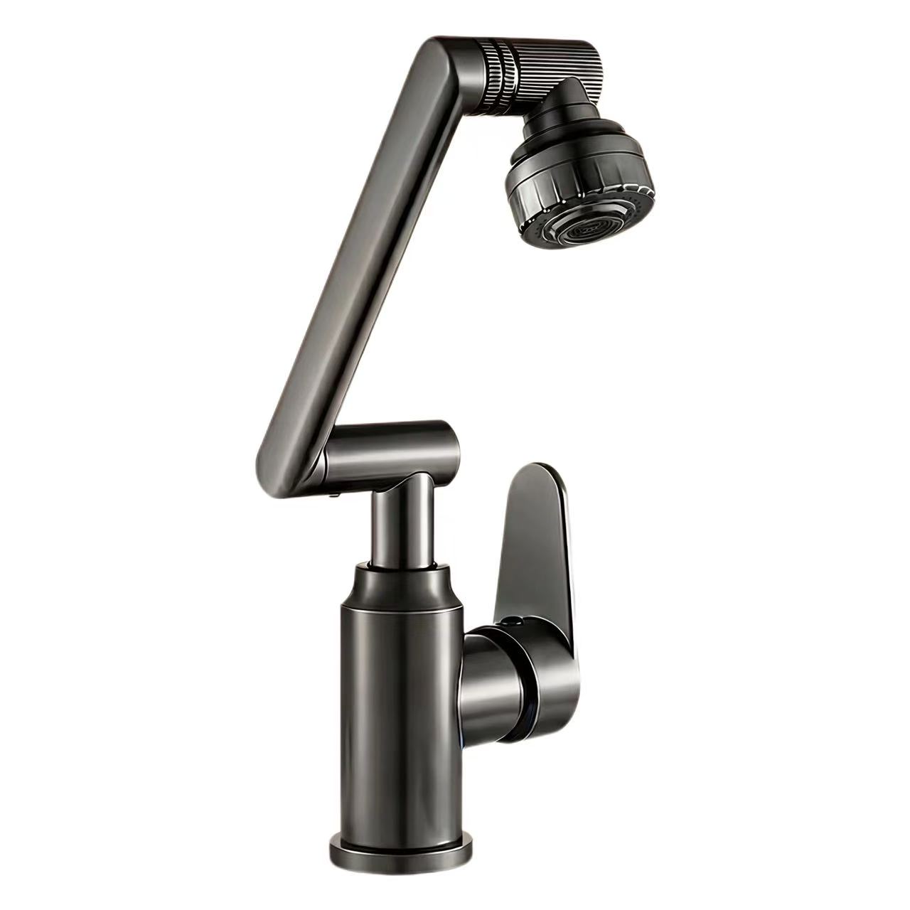 Umiikot na Robotic Arm Hot At Cold Basin Faucet
