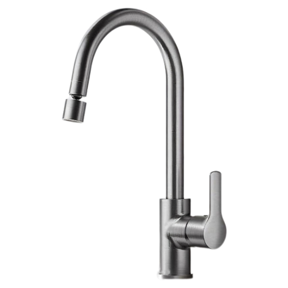 umiikot na swivel kitchen gripo ng mainit at malamig na tubig