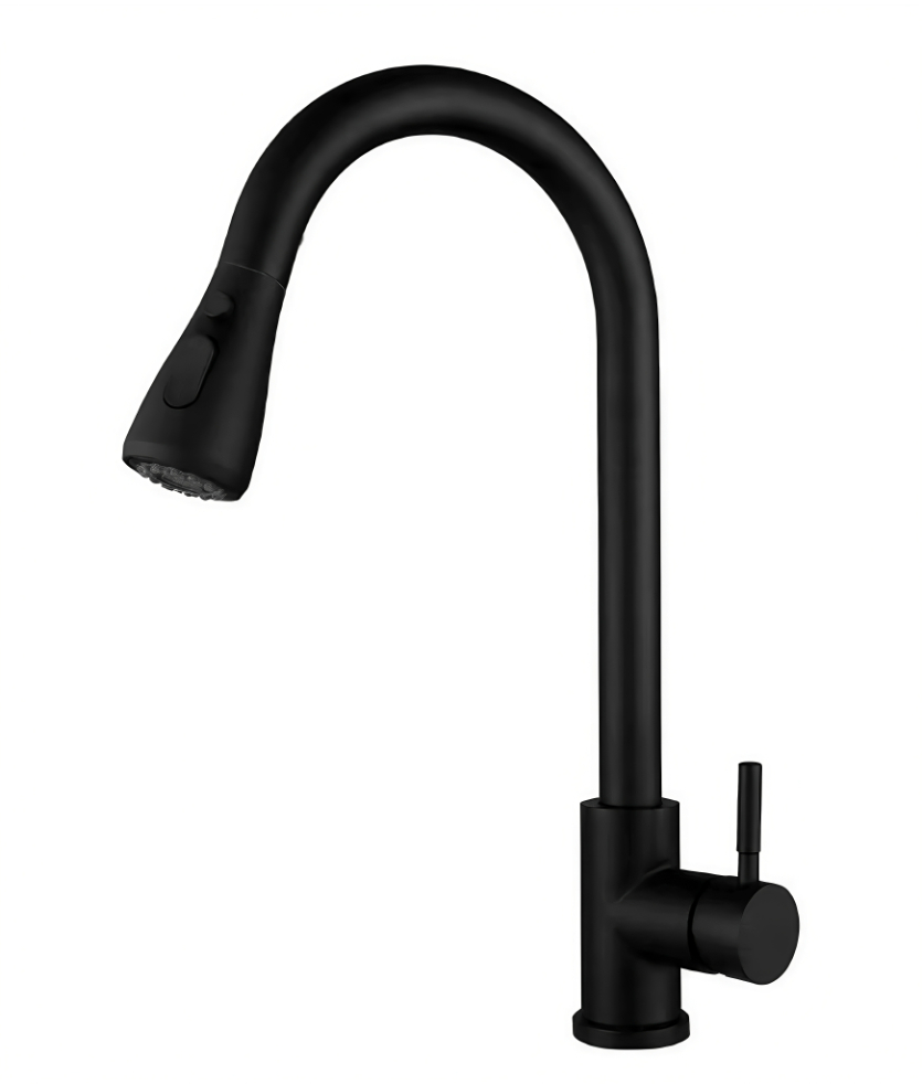 Mainit At Malamig na Faucet ng Kusina na Nakabukas na Isang-Handle na Pull-Out Mainit At Malamig na Faucet ng Kusina na Nakabukas na Isang-Handle na Pull-Out