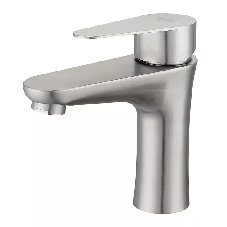 Slim Waist Basin Mixer Tapikin ang Mainit at Malamig