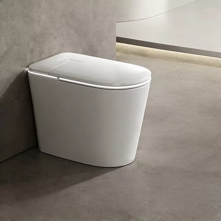 Smart Toilet na May Radar Flip Lid Nang Walang Limitasyon sa Presyon ng Tubig
