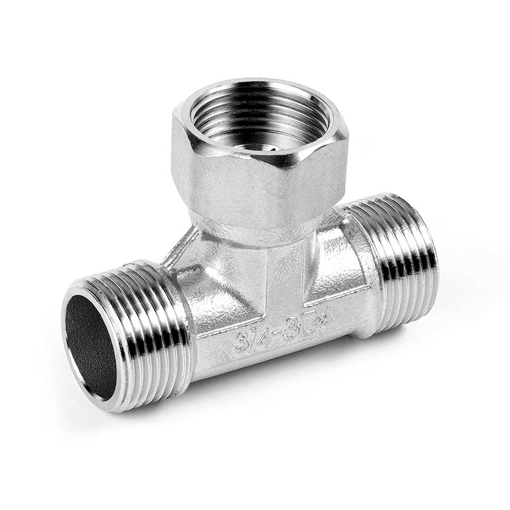 Hindi kinakalawang na asero Swivel Babae-Lalaki-Babae Pipe Tee