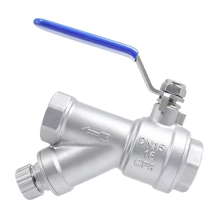 Strainer Blowdown Valve para sa Tubig at Drainage