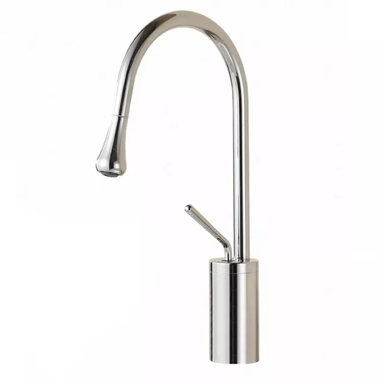 Water-Drop Basin Pull-Out Faucet